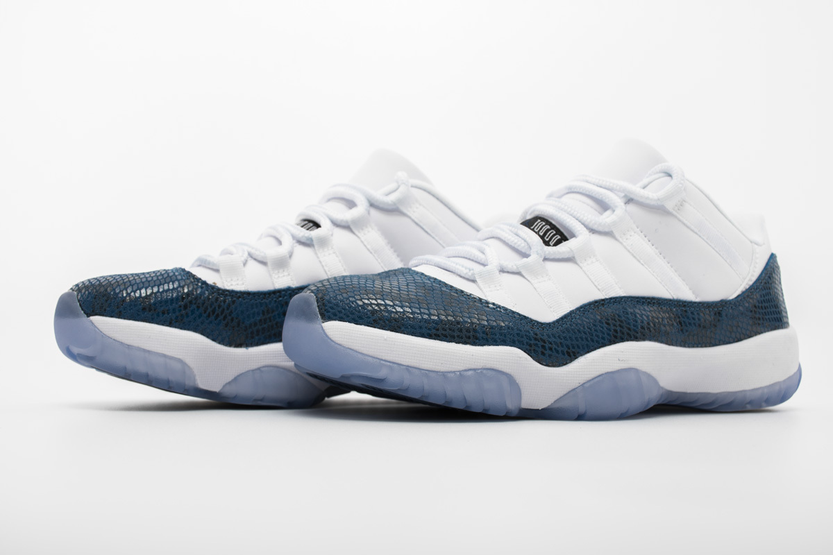 Jordan 11 Retro Low Snake Navy (2019) (Mid Quality)
