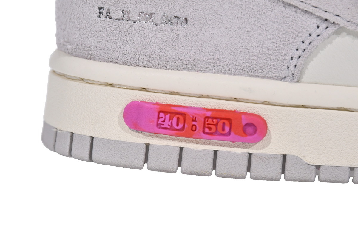 Nike Dunk Low Off-White Lot 40