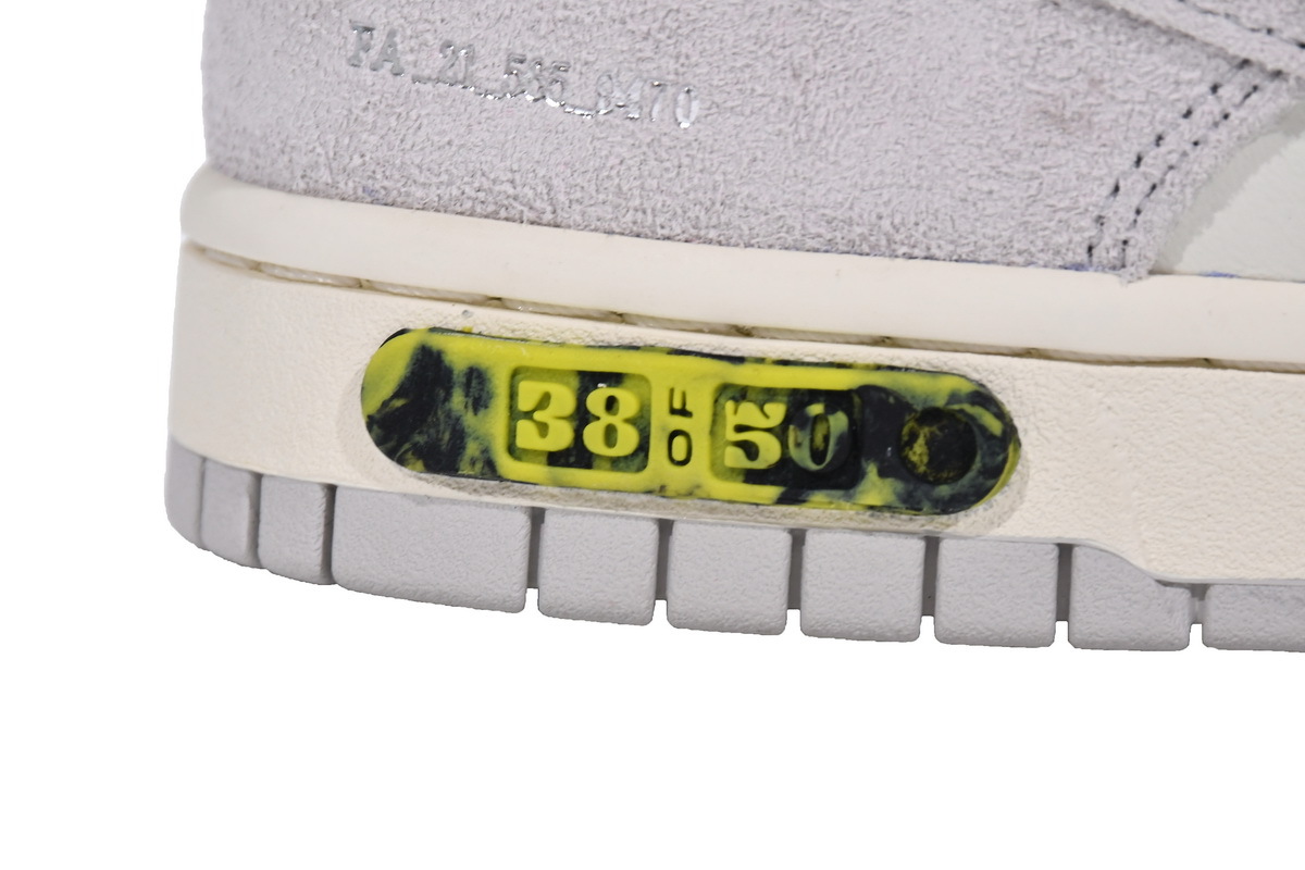 Nike Dunk Low Off-White Lot 38