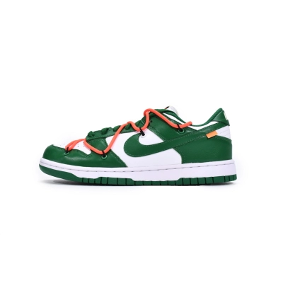 Nike Dunk Low Off-White Pine Green 01