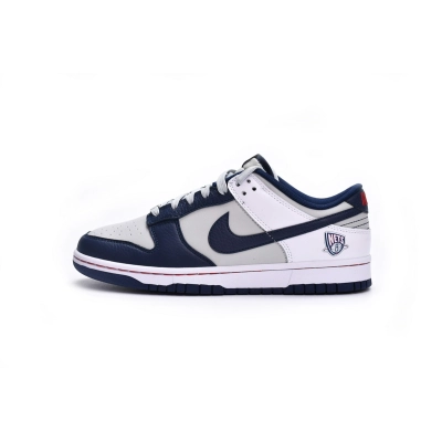 Nike Dunk Low EMB NBA 75th Anniversary Brooklyn Nets 01