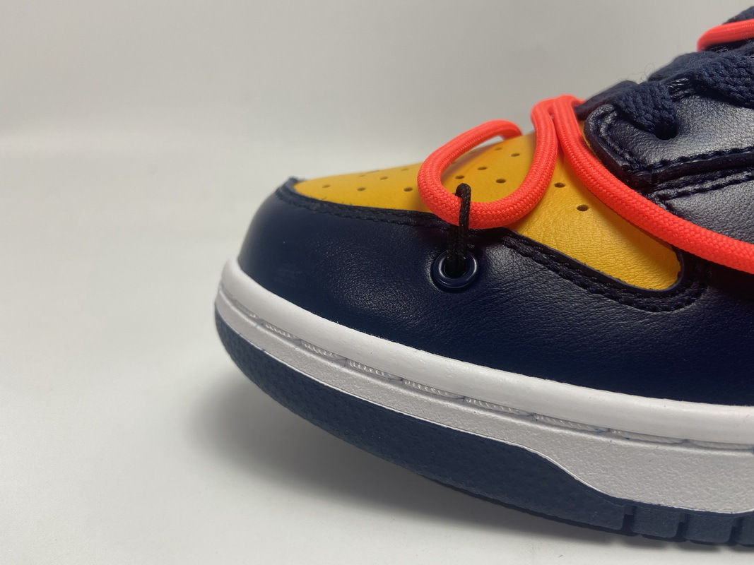 Nike Dunk Low Off-White University Gold Midnight Navy