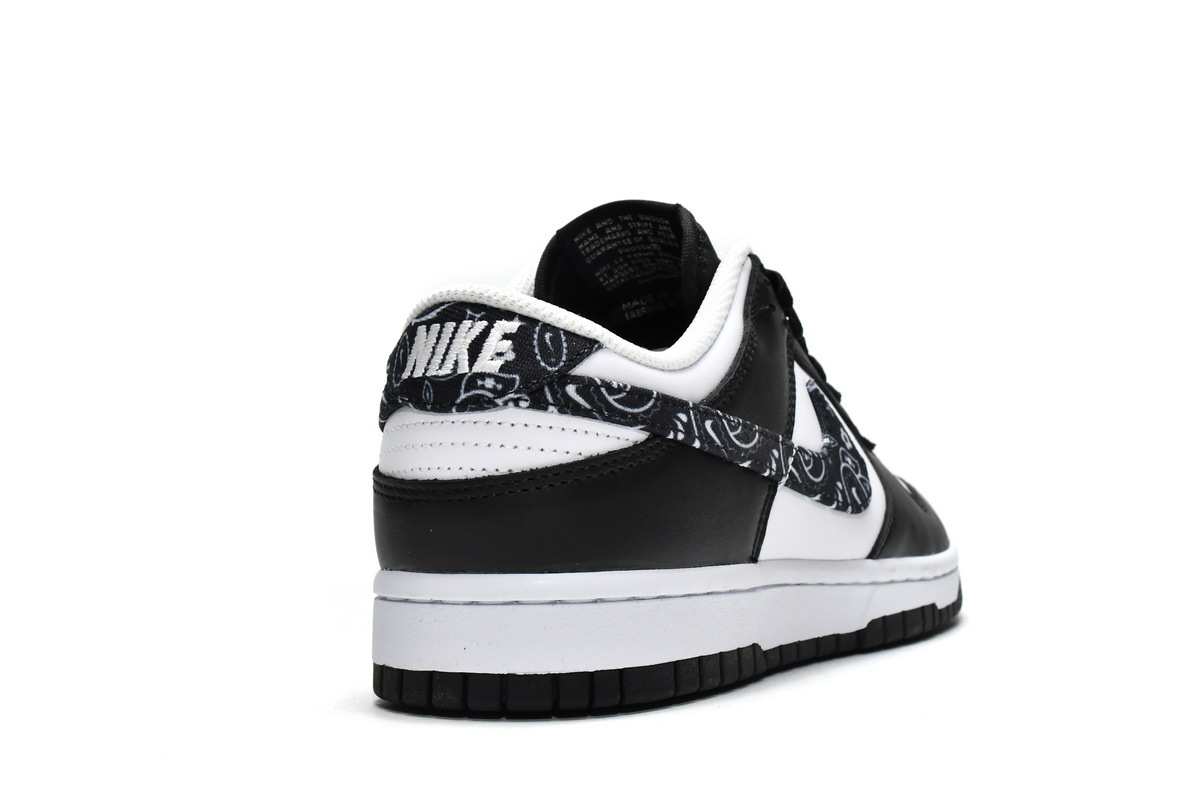 Nike Dunk Low Essential Paisley Pack Black (Mid Quality)