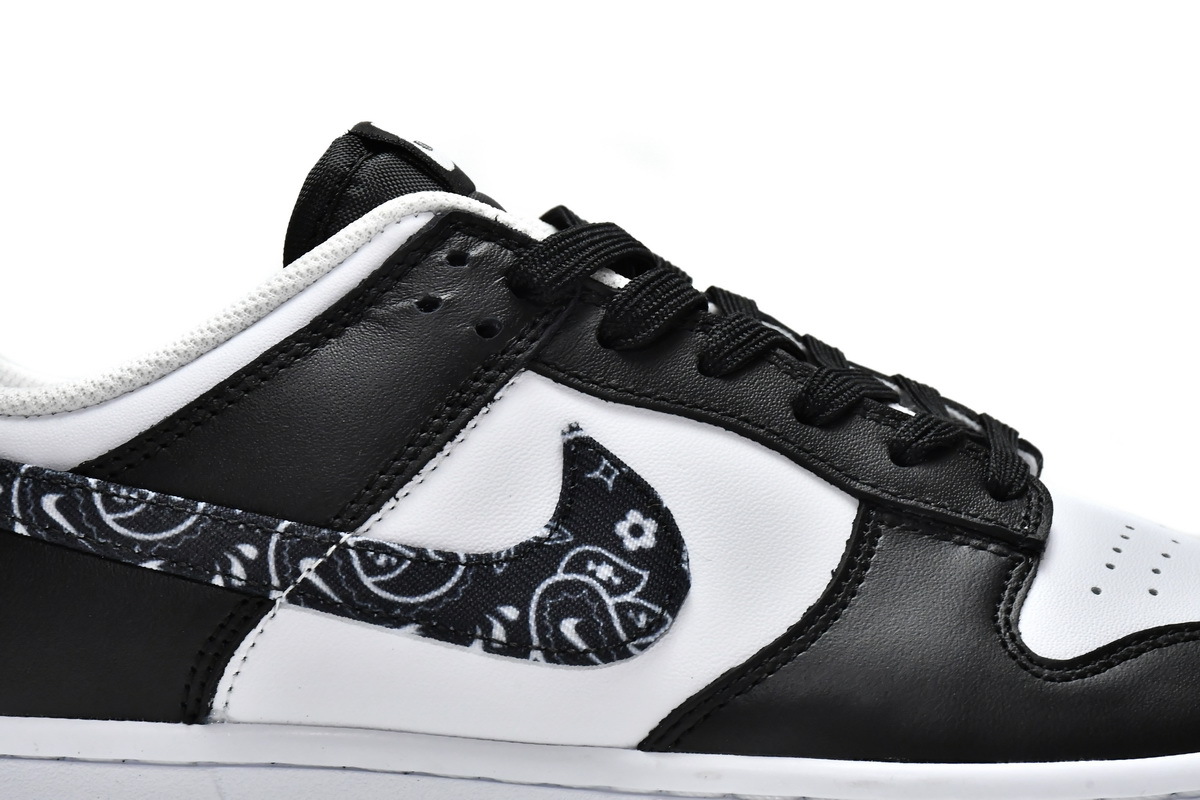 Nike Dunk Low Essential Paisley Pack Black (Mid Quality)