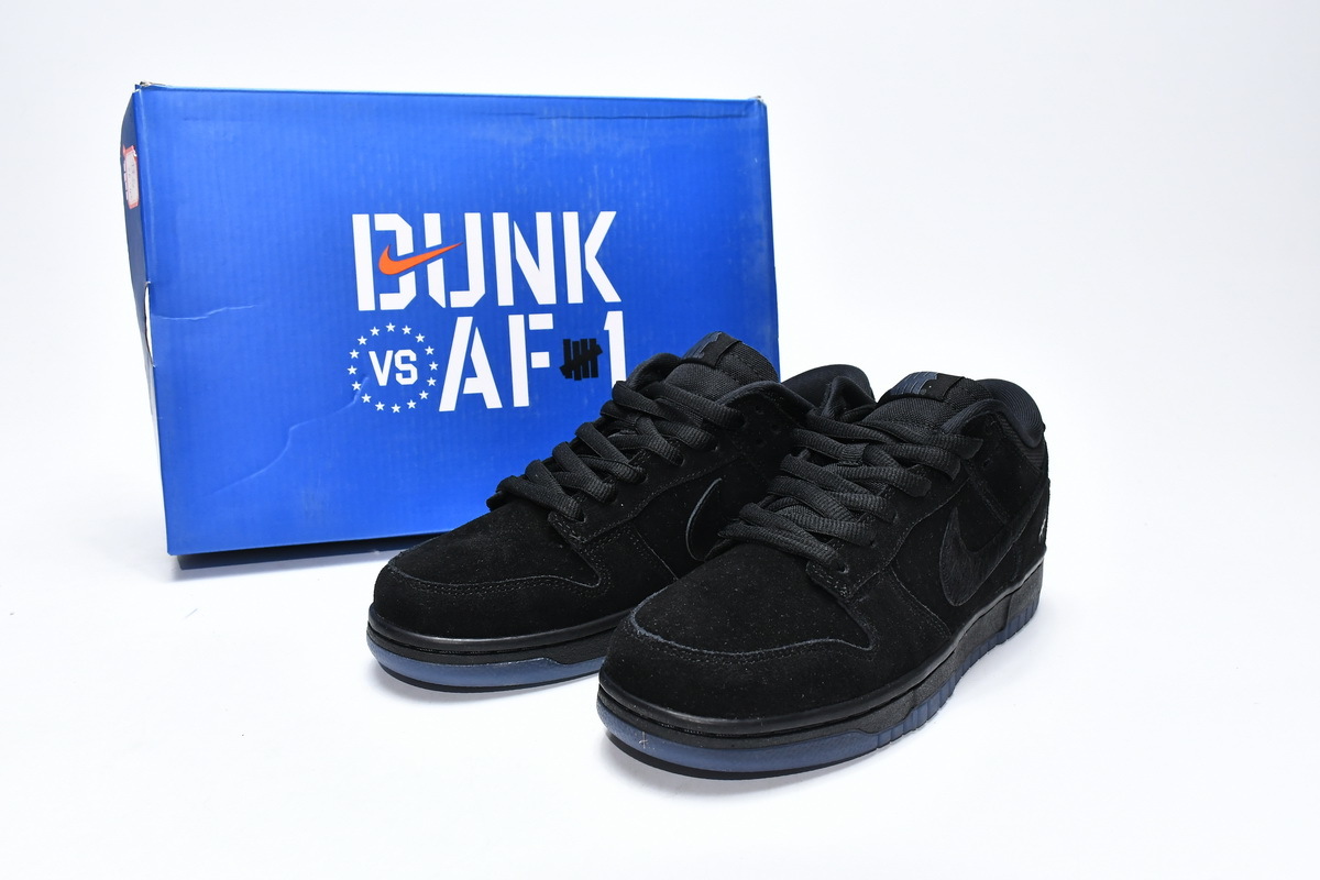 Nike Dunk Low SP Undefeated 5 On It Black (Mid Quality)