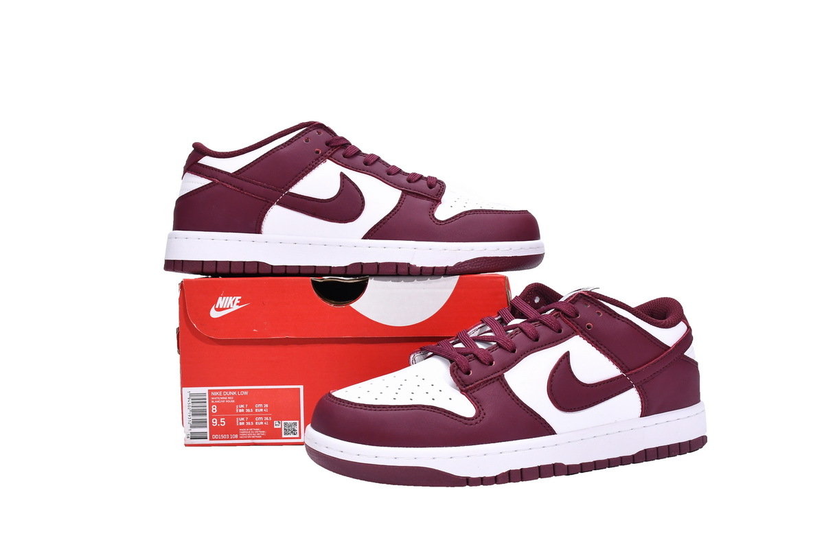 Nike Dunk Low Bordeaux (Mid Quality)