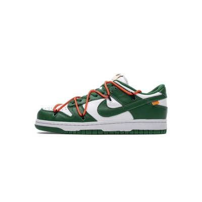 Nike Dunk Low Off-White Pine Green (Mid Quality) 01