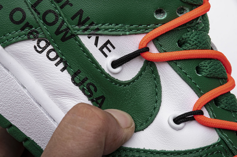 Nike Dunk Low Off-White Pine Green (Mid Quality)