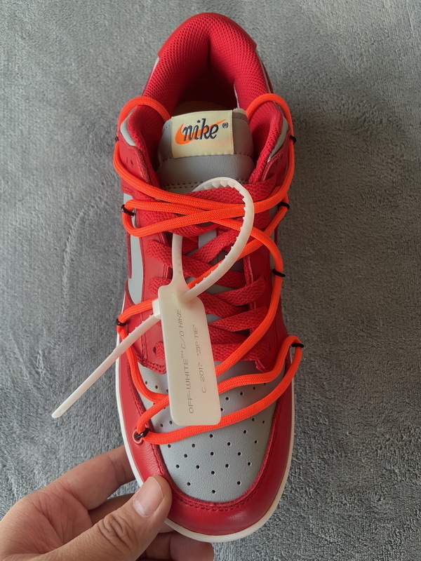 Nike Dunk Low Off-White University Red