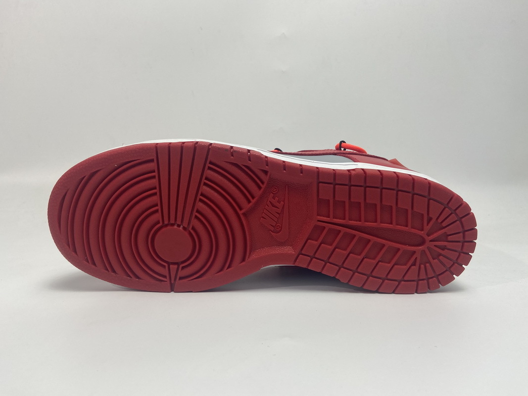 Nike Dunk Low Off-White University Red