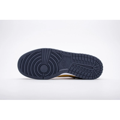 Nike Dunk Low Off-White University Gold Midnight Navy (Mid Quality) 02