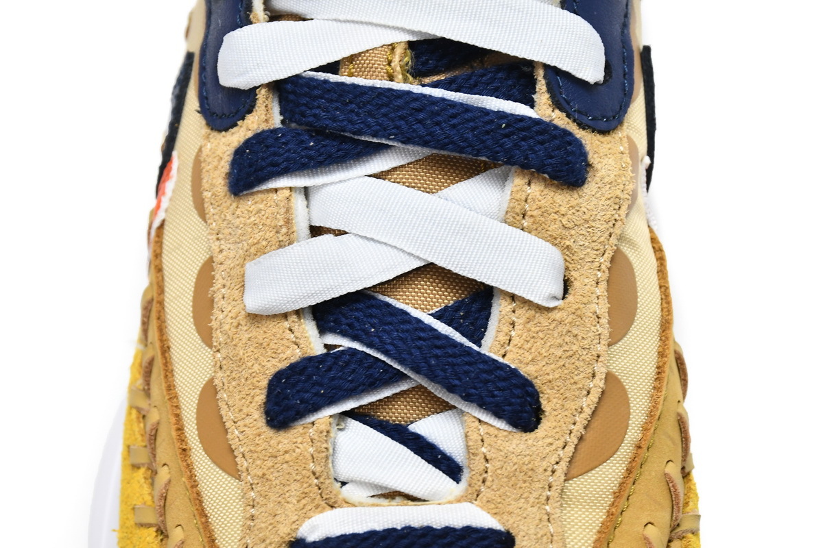 Nike Vaporwaffle sacai Jean Paul Gaultier Sesame Blue