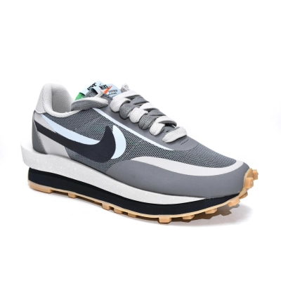 Nike LD Waffle sacai CLOT Kiss of Death 2 Cool Grey 02