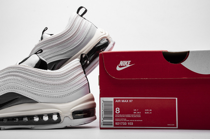 Nike Air Max 97 White Black Silver