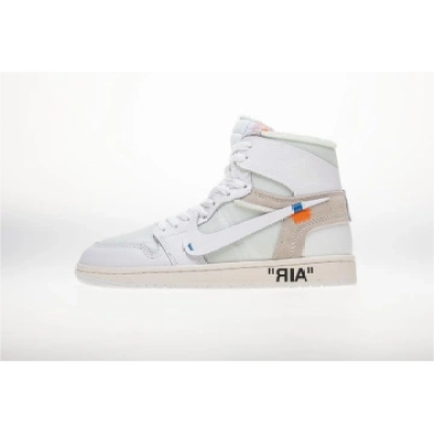 Jordan 1 Retro High Off-White White 01