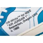 Jordan 1 Retro High Off-White University Blue