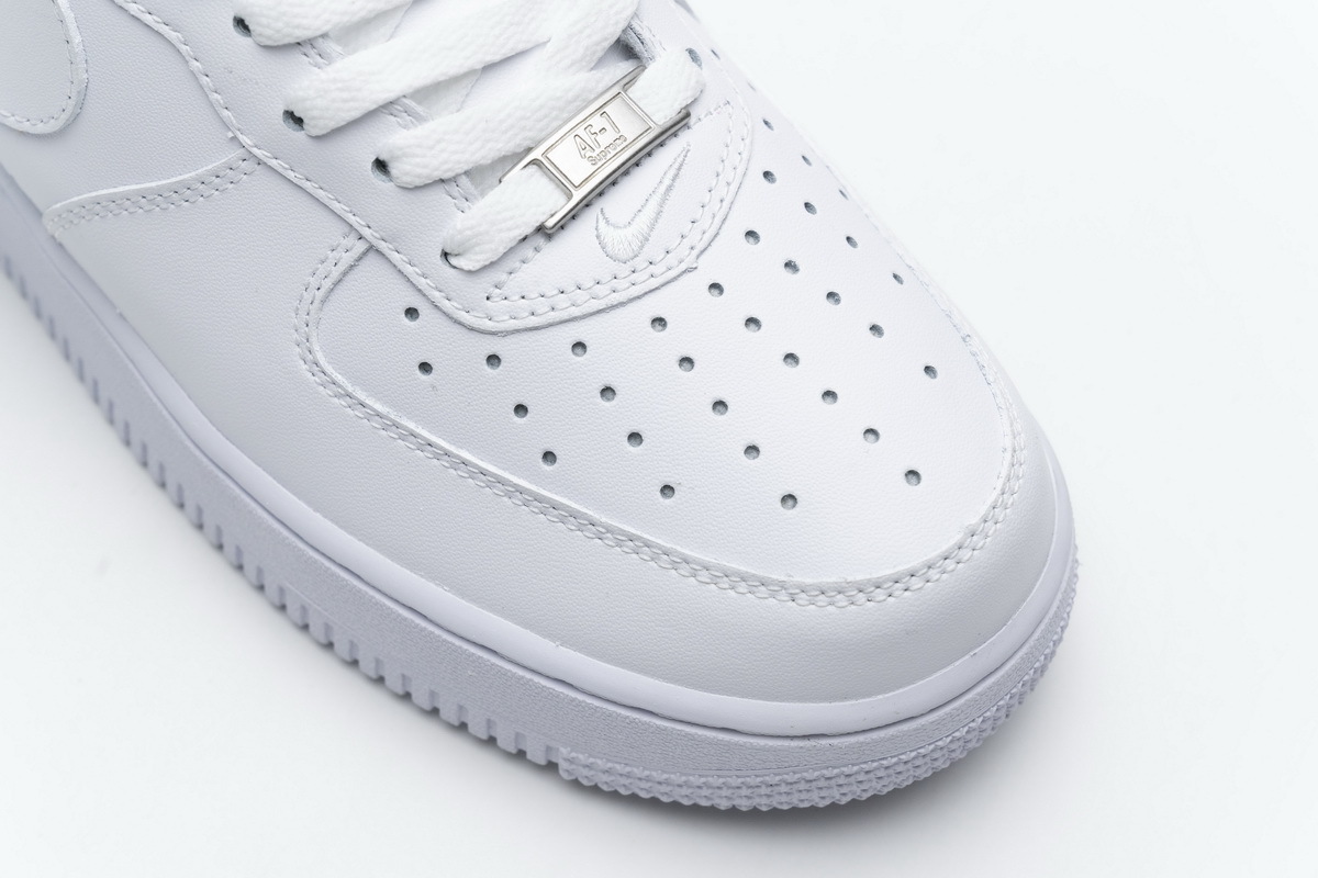 Nike Air Force 1 Low Supreme White (Mid Quality)