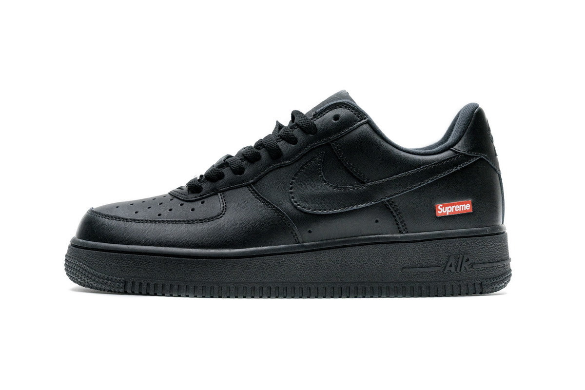 Nike Air Force 1 Low Supreme Black (Mid Quality)