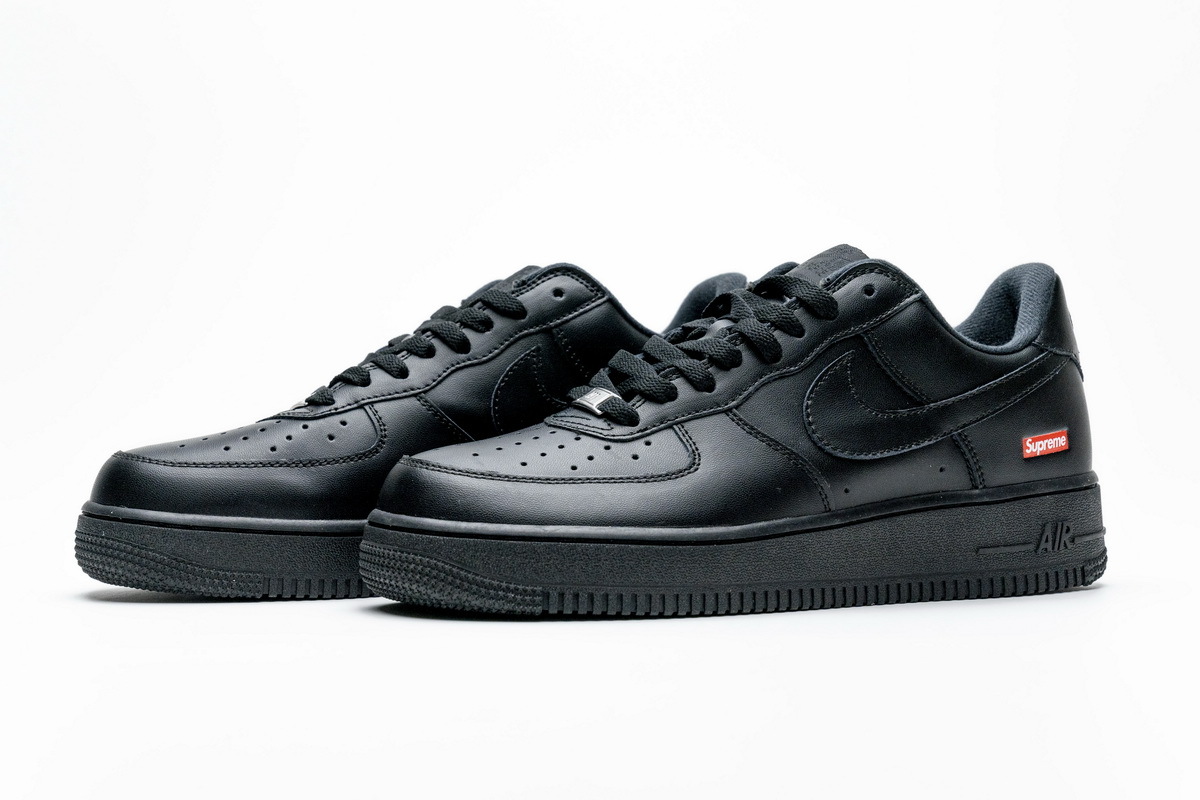 Nike Air Force 1 Low Supreme Black (Mid Quality)