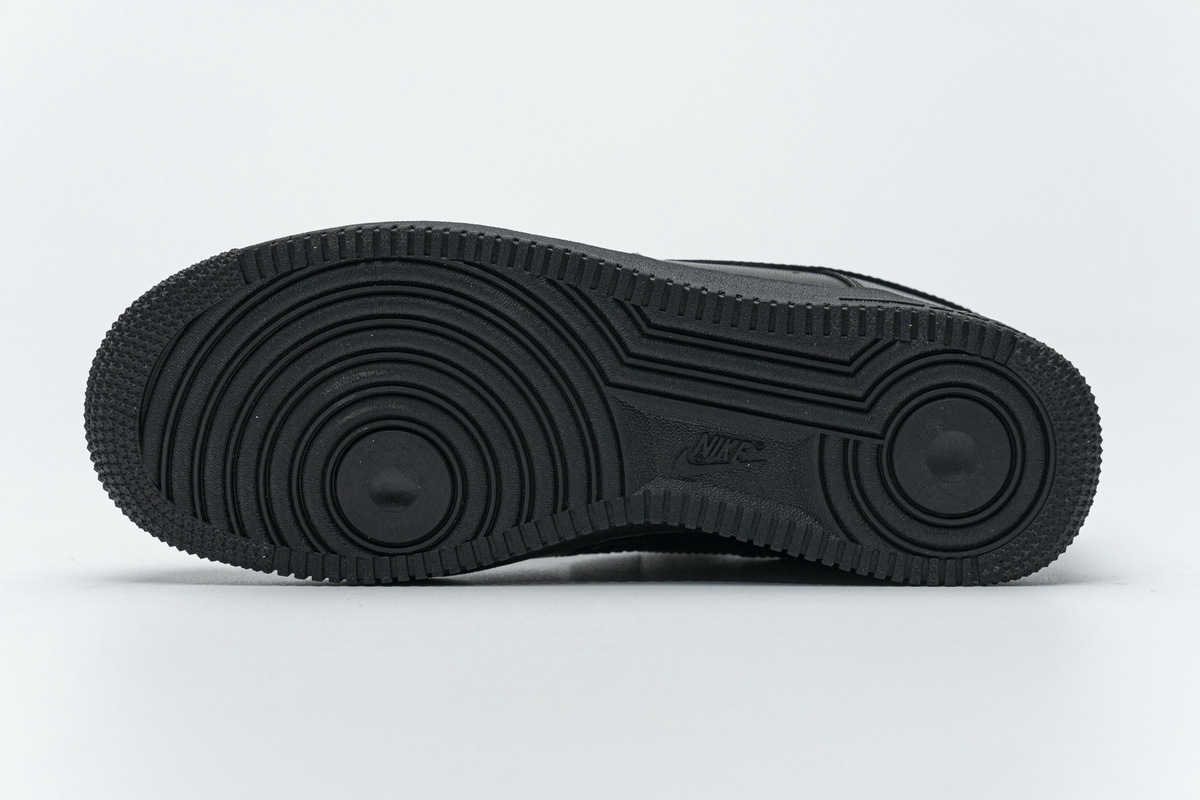 Nike Air Force 1 Low '07 Black Black (Cheap Sneakers)