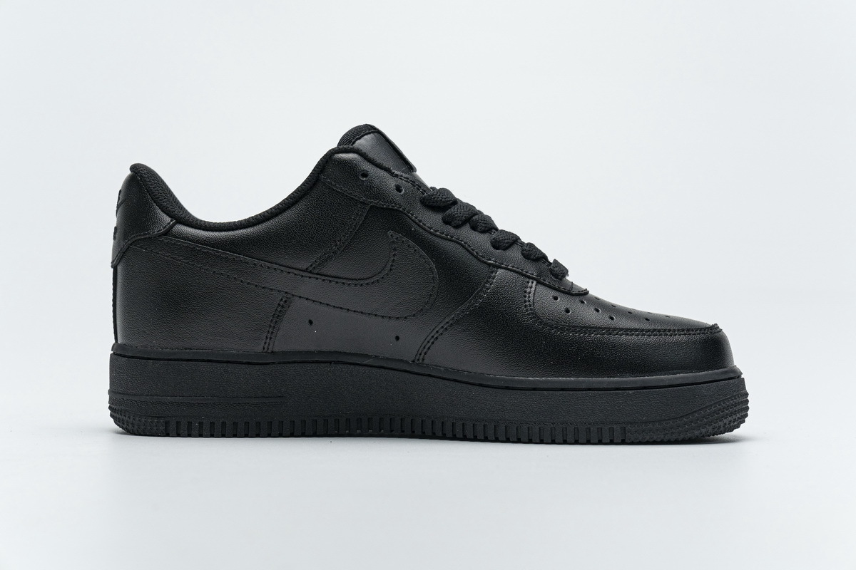Nike Air Force 1 Low '07 Black Black (Cheap Sneakers)