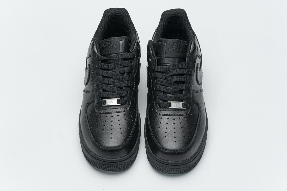 Nike Air Force 1 Low '07 Black Black (Cheap Sneakers)