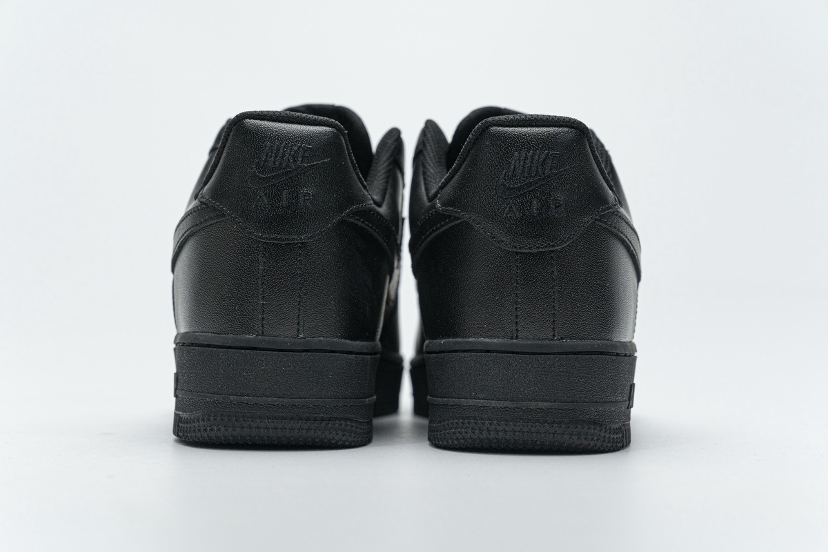 Nike Air Force 1 Low '07 Black Black (Cheap Sneakers)