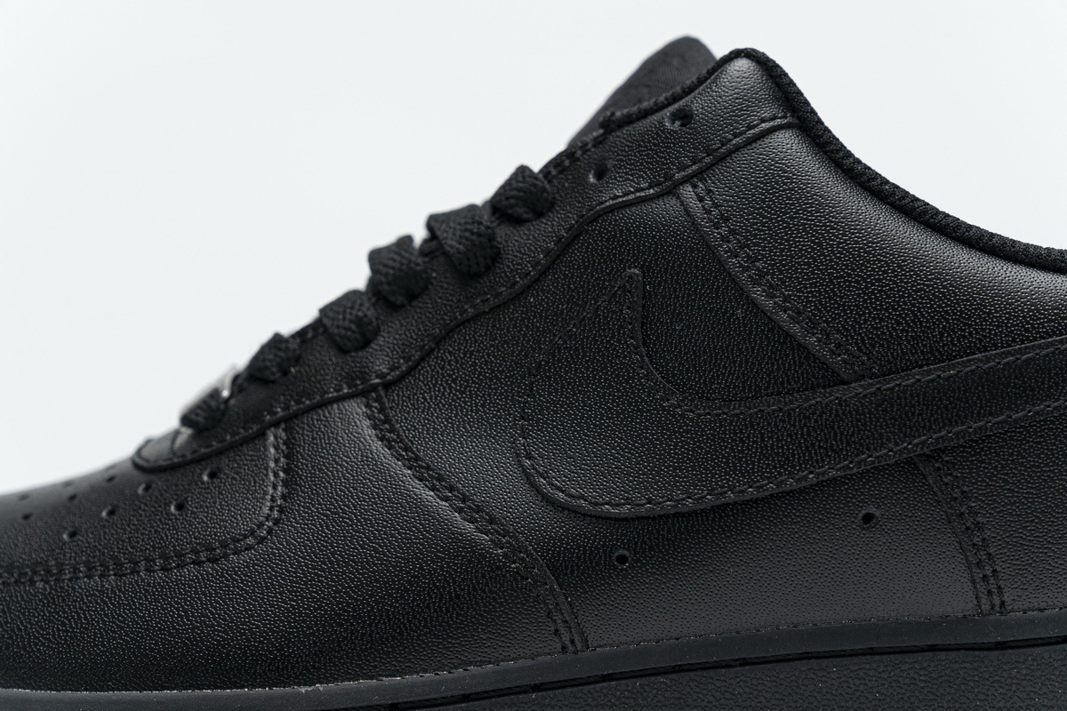 Nike Air Force 1 Low '07 Black Black (Cheap Sneakers)