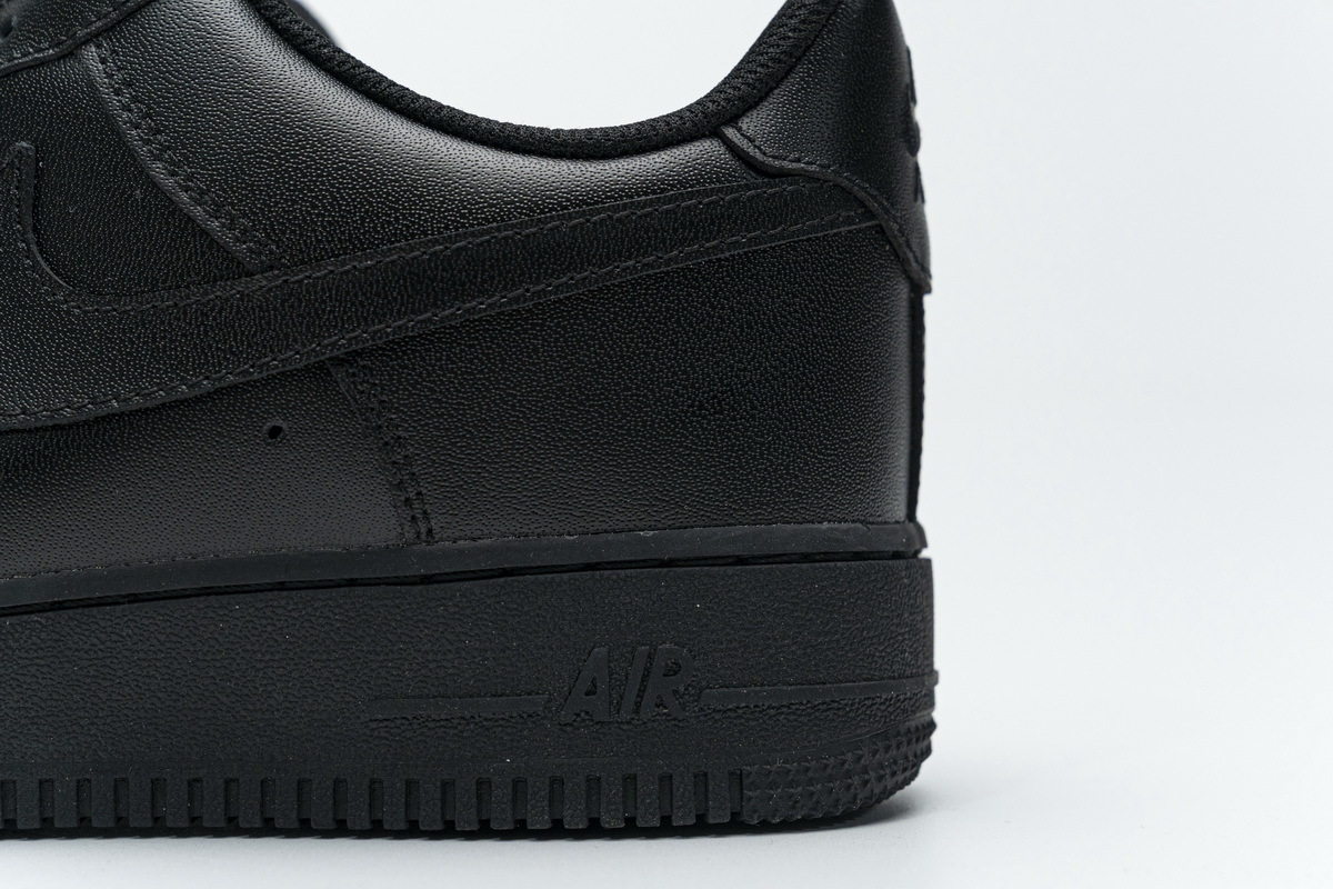 Nike Air Force 1 Low '07 Black Black (Cheap Sneakers)