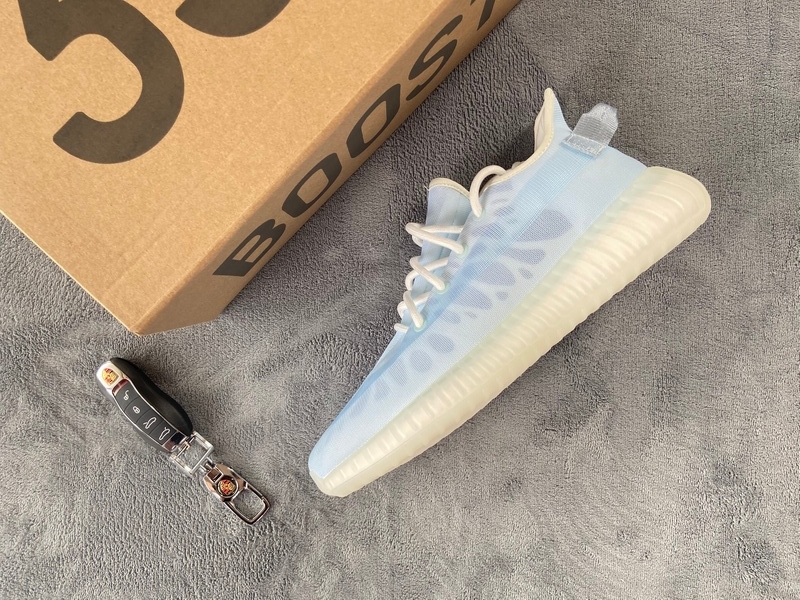 adidas Yeezy Boost 350 V2 Mono Ice (Cheap Sneakers)
