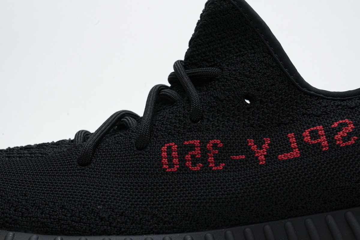 adidas Yeezy Boost 350 V2 Black Red (2017/2020) (Cheap Sneakers)