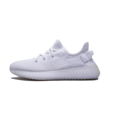 adidas Yeezy Boost 350 V2 Cream/Triple White (Cheap Sneakers) 01