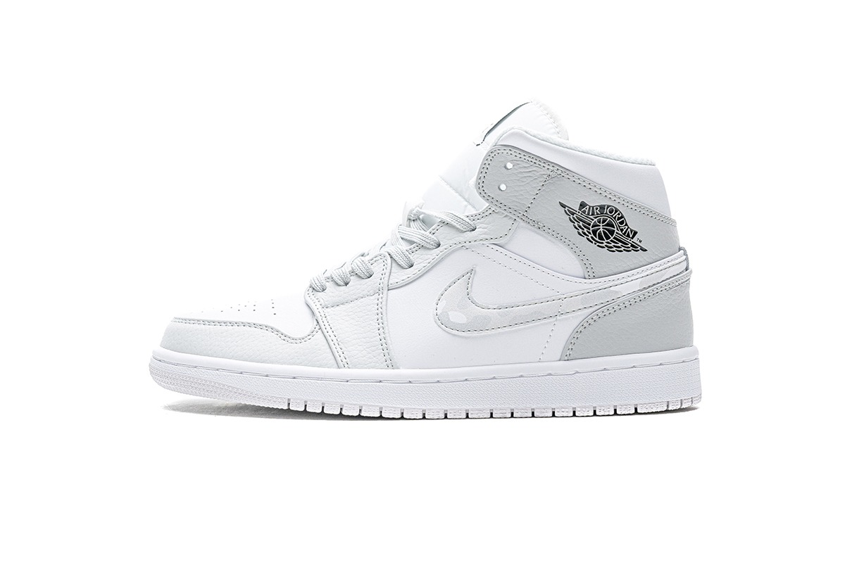 Jordan 1 Mid Grey Camo (Mid Quality)