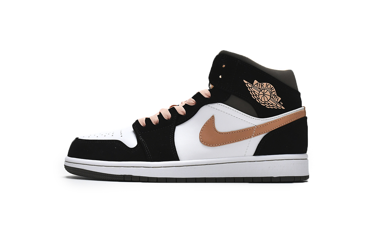 Jordan 1 Mid Peach Mocha (Mid Quality)