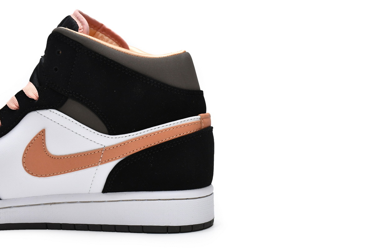 Jordan 1 Mid Peach Mocha (Mid Quality)