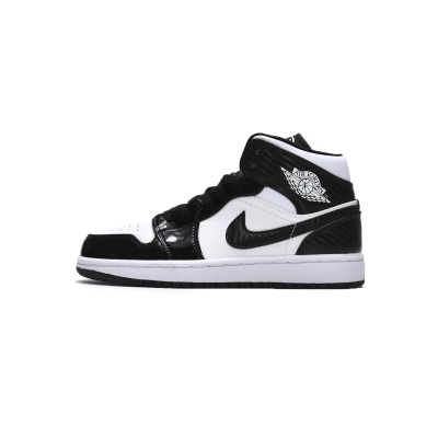 Jordan 1 Mid Carbon Fiber (Mid Quality) 01