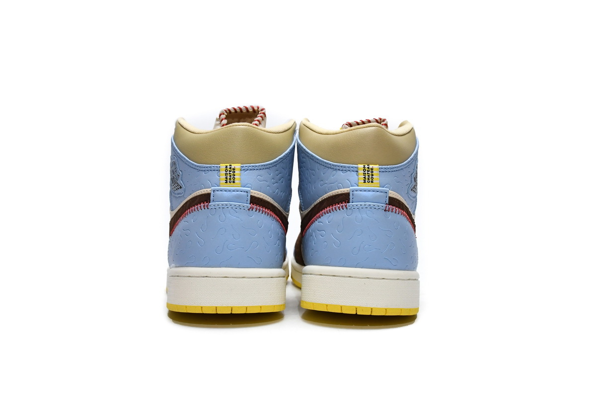 Jordan 1 Mid SE Fearless Maison Chateau Rouge (Mid Quality)