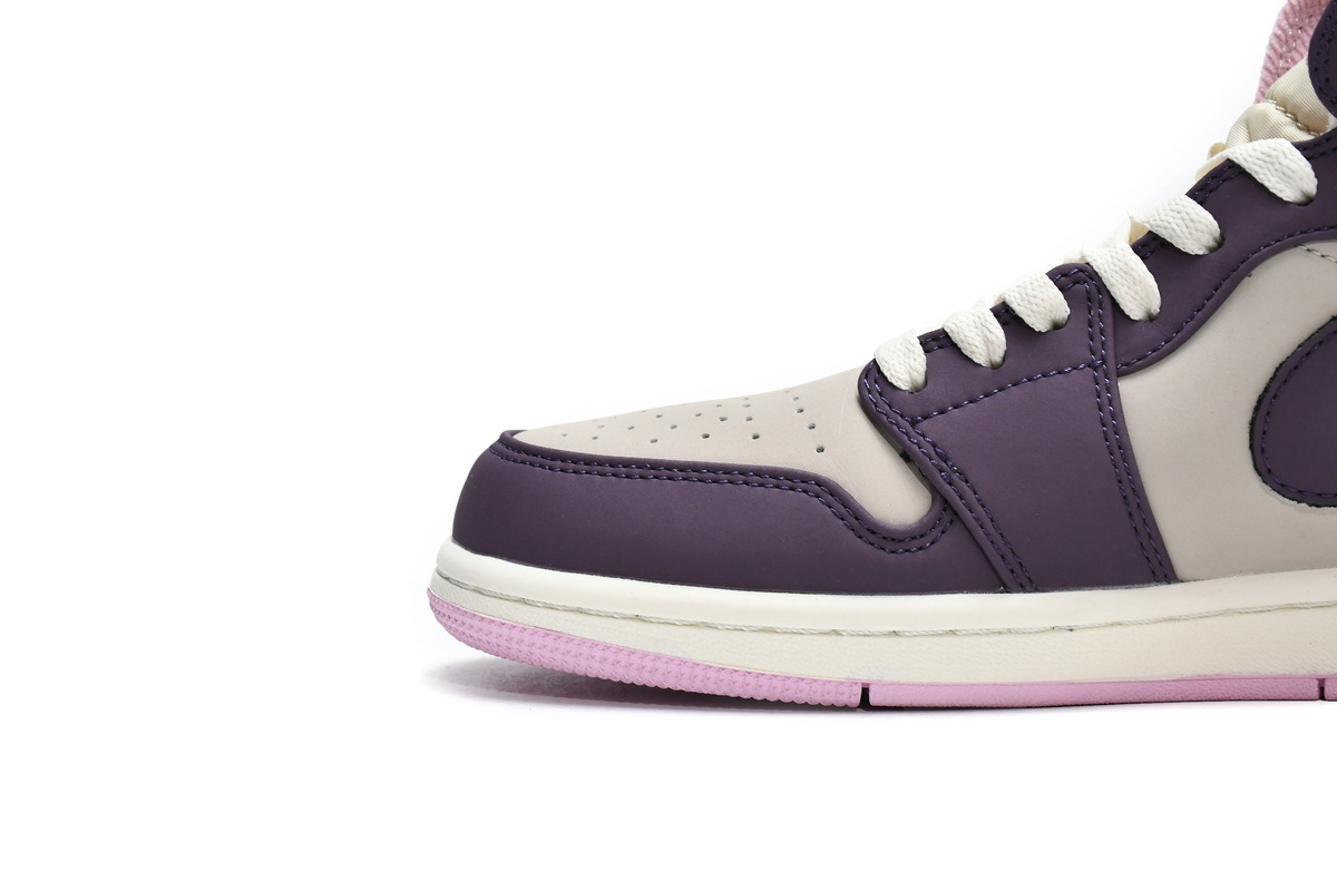 Jordan 1 Mid Pro Purple Desert Sand (GS) (Mid Quality)