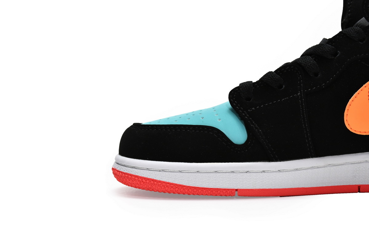 Jordan 1 Mid Multi-Color (GS) (Mid Quality)