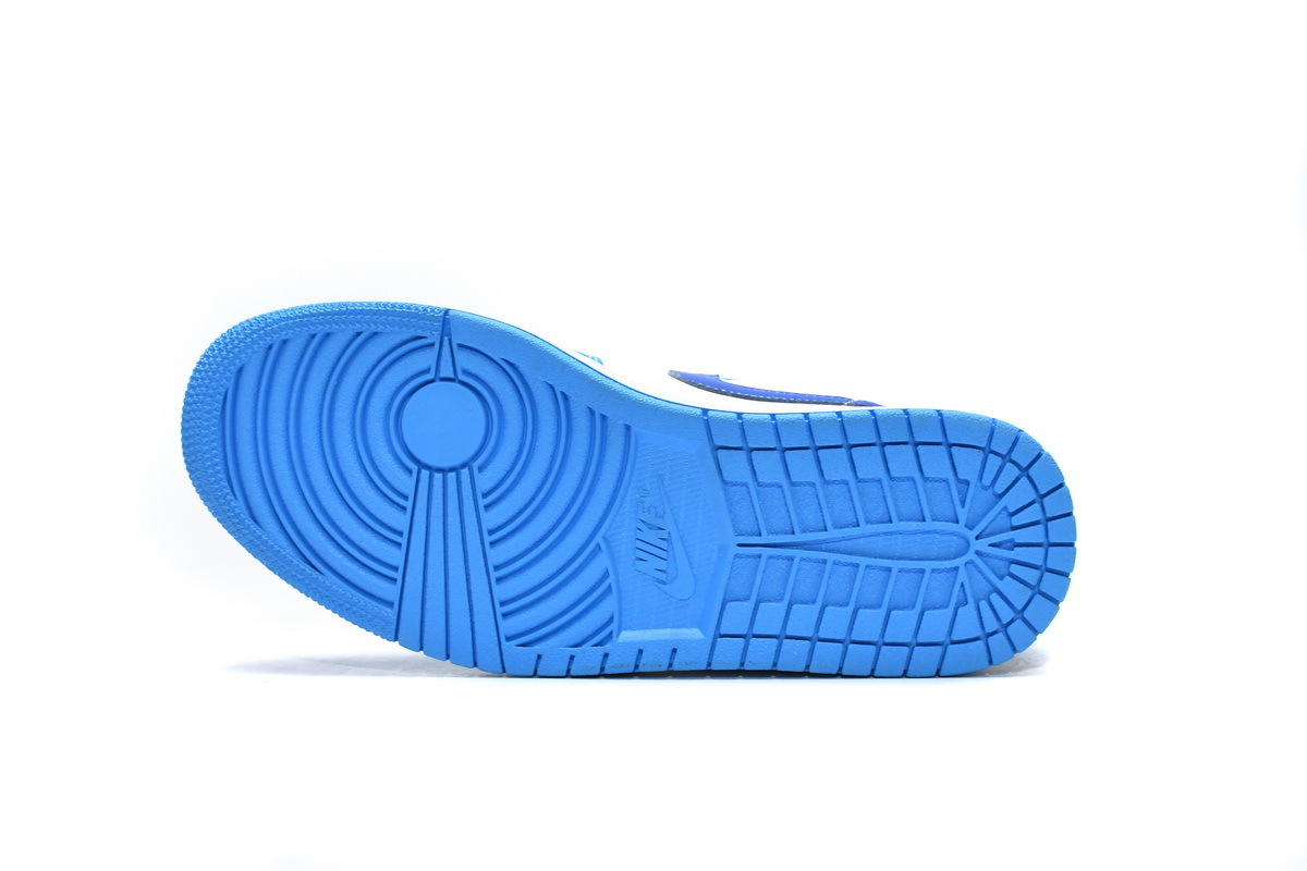 Jordan 1 Mid Sprite Blue (GS) (Mid Quality)