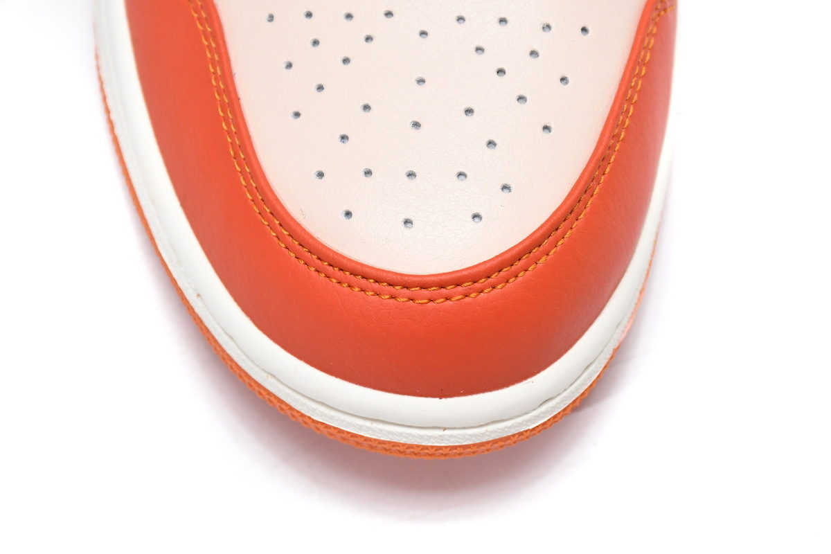 Jordan 1 Mid Team Orange Black (Mid Quality)