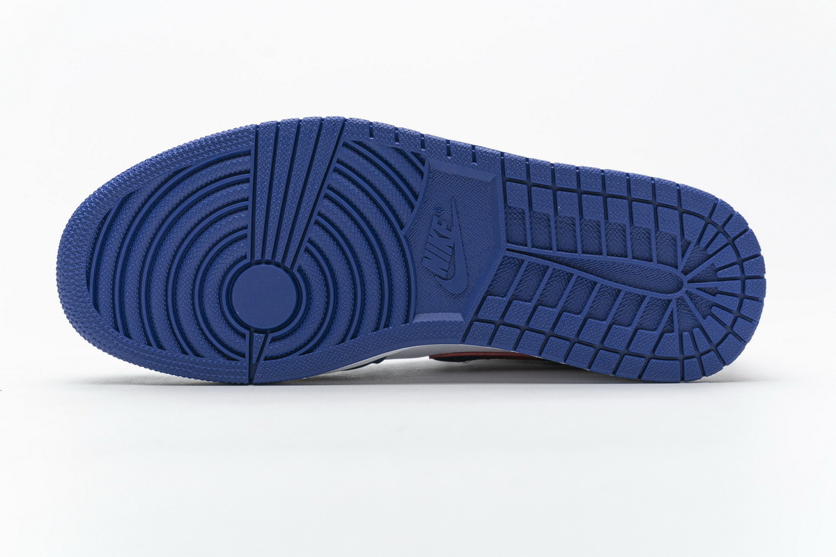 Jordan 1 Mid Multi-Color Swoosh (Mid Quality)