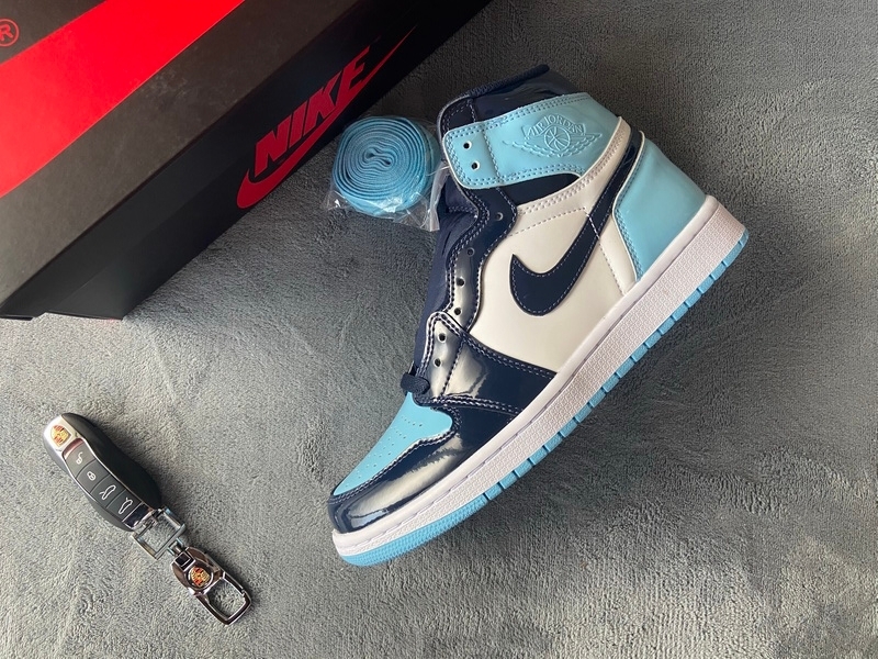 Jordan 1 Retro High UNC Patent (Mid Quality)