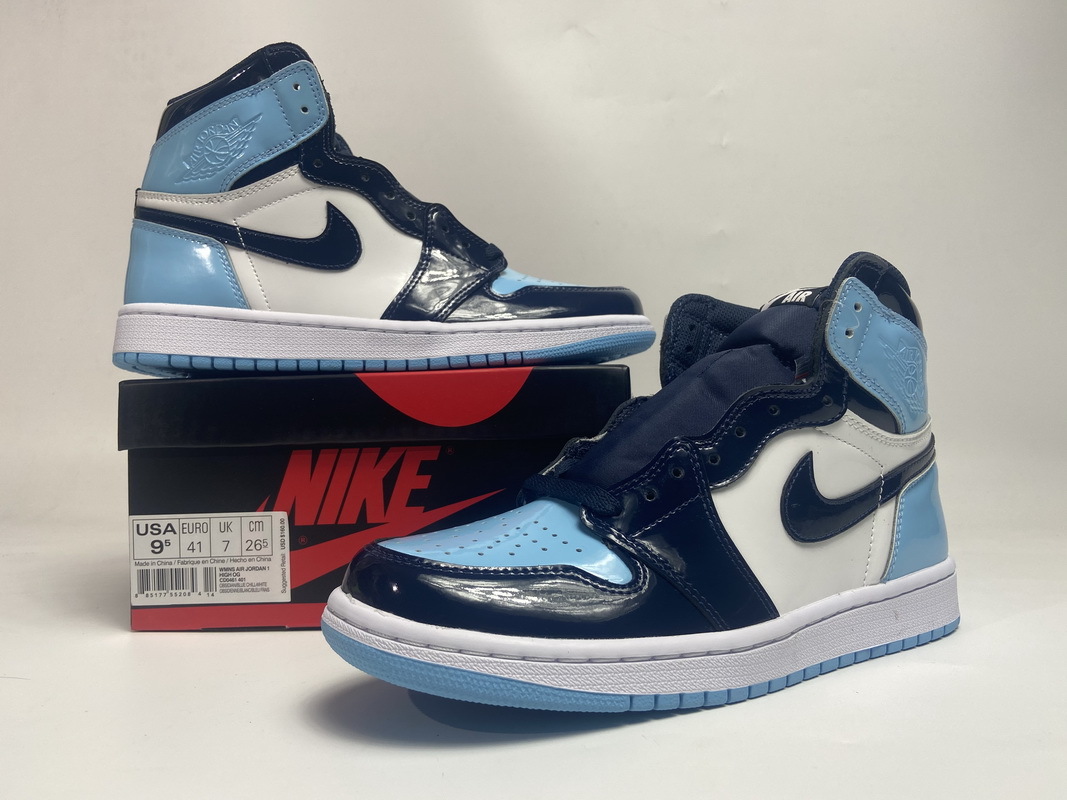 Jordan 1 Retro High UNC Patent (Mid Quality)