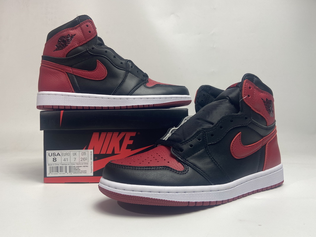 Jordan 1 Retro High Bred Banned (2016) (Mid Quality)