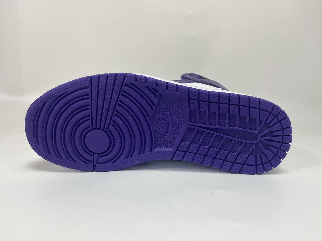 Jordan 1 Retro High Court Purple White (Mid Quality)