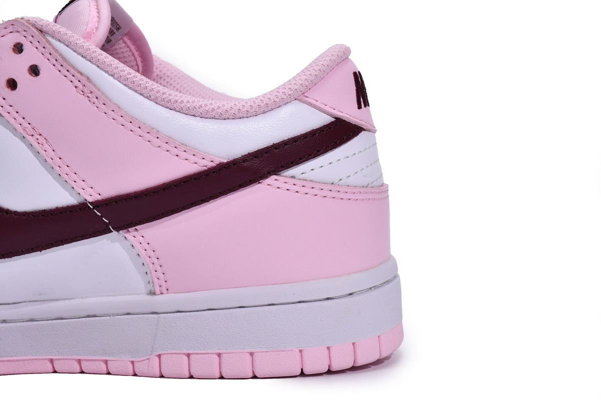 Nike Dunk Low Pink Foam Red White (GS) (Cheap Sneakers)