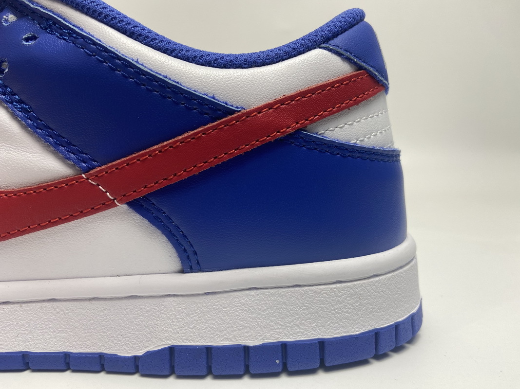 Nike Dunk Low Bright Crimson Game Royal (GS) (Cheap Sneakers)
