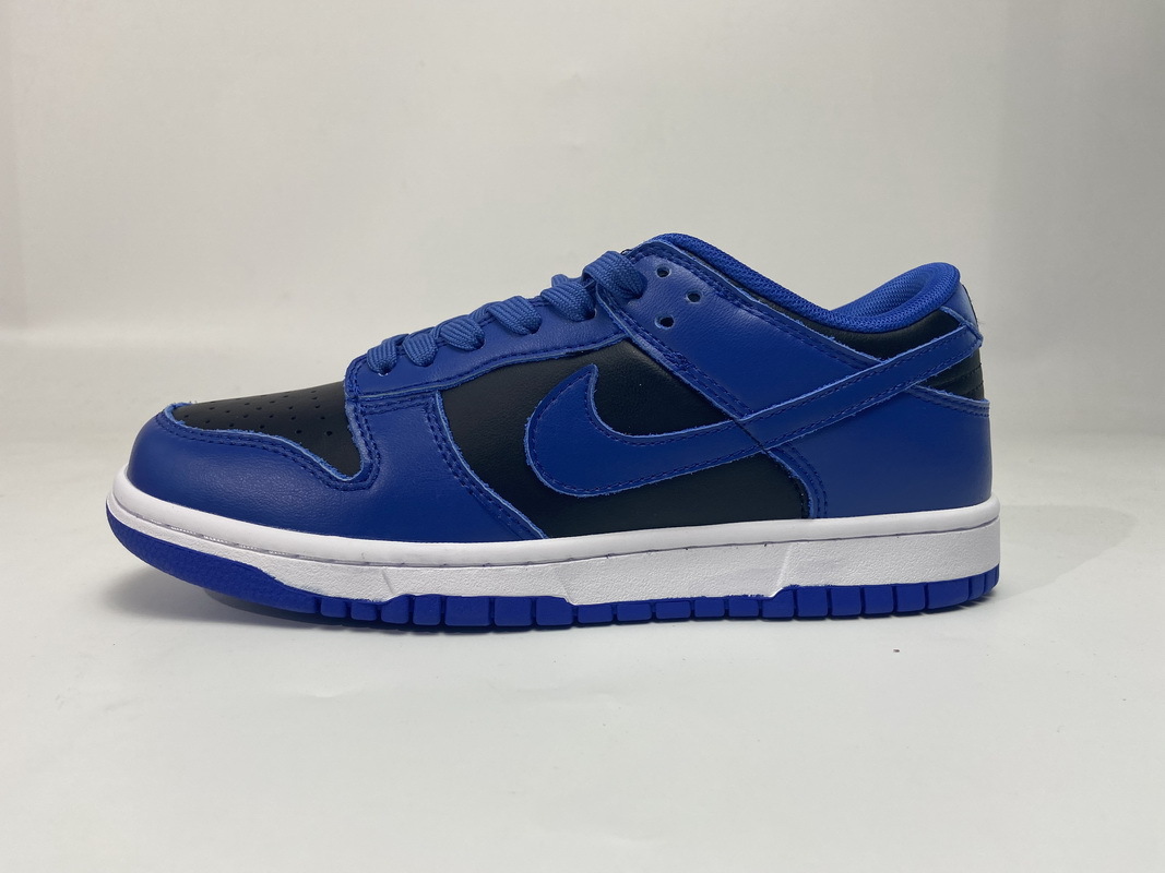 Nike Dunk Low Retro Black Hyper Cobalt (2021) (Cheap Sneakers)