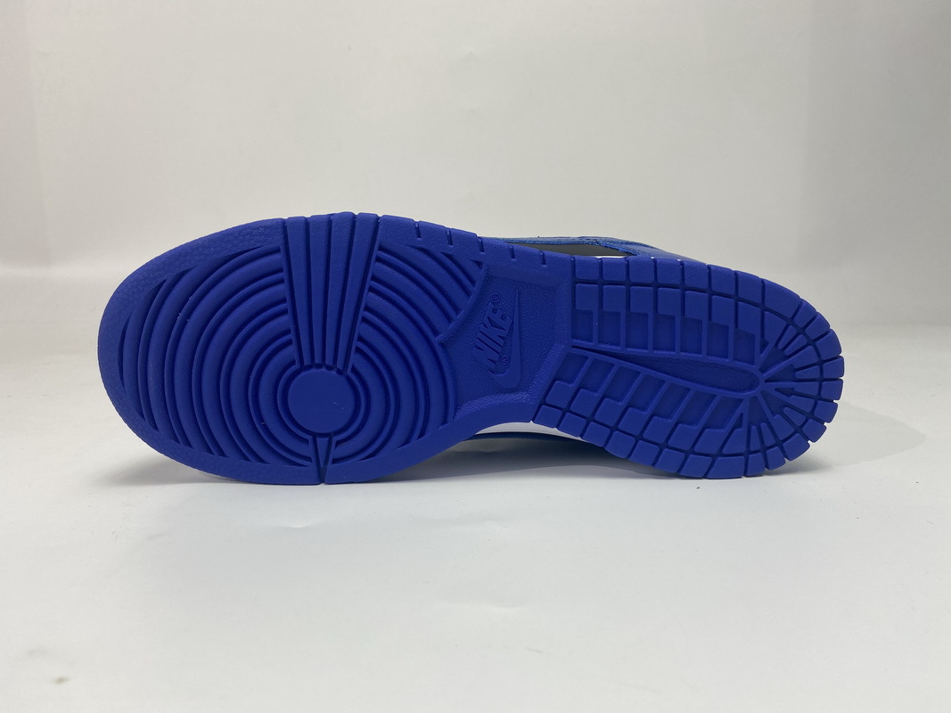 Nike Dunk Low Retro Black Hyper Cobalt (2021) (Cheap Sneakers)
